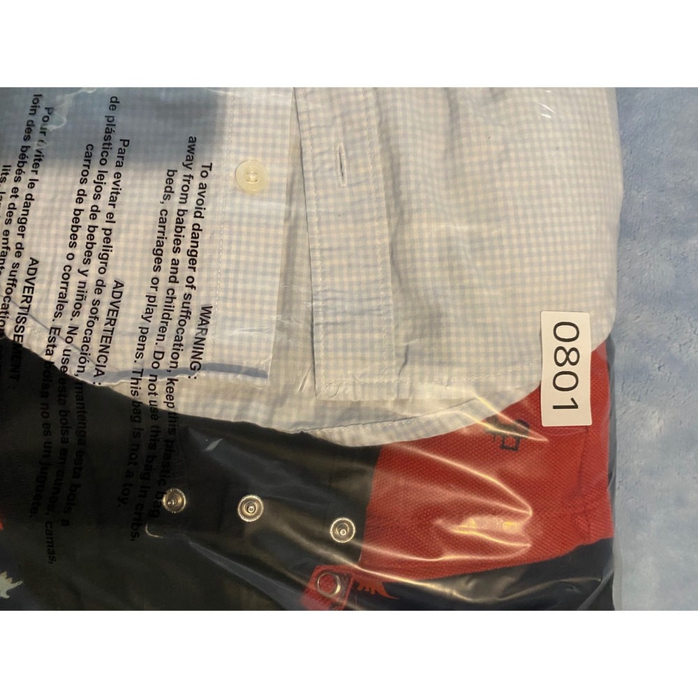 Carter's Baby Gap 18M Boy Bundle 5pc Rompers Bodysuit Gingham Shirt Dragon Dino - Picture 8 of 8